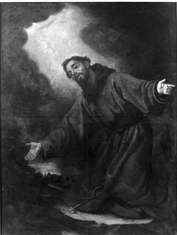 San Francesco d'Assisi riceve le stimmate - Roma, attribuito